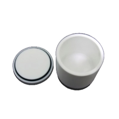 cylindrical aluminium oxide pot